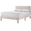 NicBex All Size Modern Platform Bed with Plush Upholstered Headboard & Wooden Slatted Frame,Bed Frame No Box Spring - 3 of 4