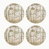 Spode Kit Kemp 8.75" Tall Trees Salad Plate (Set of 4) | Enchanted Forest Design | Porcelain | Dishwasher & Microwave Safe - 2 of 4