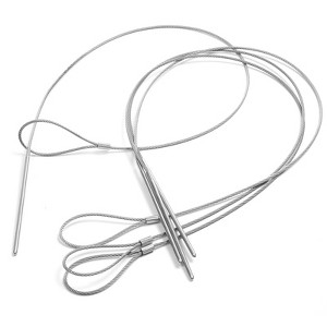 Norpro Stainless Steel Flexible BBQ Skewers, Set of 4 - 1 of 4
