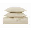 Borghese Roma 400TC Percale Duvet Cover Set - 2 of 4