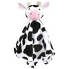 Hudson Baby Infant Girl Animal Face Security Blanket, Farm, One Size - 4 of 4