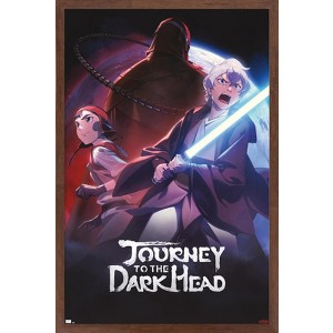 Trends International Star Wars: Visions Season 2 - Journey To The Dark Head Framed Wall Poster Prints - 1 of 4