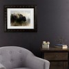 Trademark Fine Art - Jai Johnson Abstract American Bison Matted Framed Art - 2 of 4
