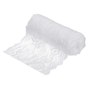 Unique Bargain Decorative Vintage Crochet Hollow Lace Ribbon for Gift Wrapping - 1 of 4