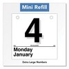 Today Is Daily Wall Calendar Refill, 6 x 6, White Sheets, 12-Month (Jan to Dec): 2025 - 3 of 3