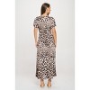 WEST K Women's Georgia Faux-Wrap Maxi Dress with High-Low Hem and Tie Waist - 4 of 4