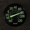 Taylor® Precision Products 13.25-Inch Indoor/Outdoor Glow-in-the-Dark Thermometer in Black - 4 of 4