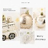 50 Pcs Christmas Ball Ornaments Set, Champagne Gold Christmas Tree Decoration Balls for Holiday Party Wedding - 4 of 4