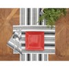 C&F Home Chandler Stripe Onyx Napkin Set of 6 - 3 of 4