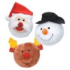 Grriggles Snowball Gang Dog Toys, 5" Santa - 2 of 3