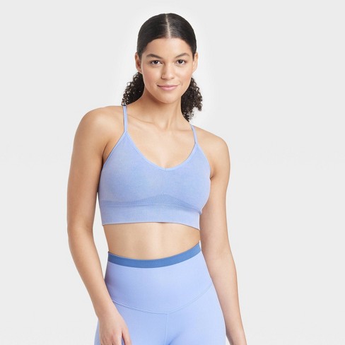 Women's Seamless Cross Back Bra - Joylab™ Purple Xxl : Target