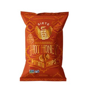Siete Latino Heritage Month Habanero Honey Kettle Cooked Potato Chips - 5.5oz - 1 of 4