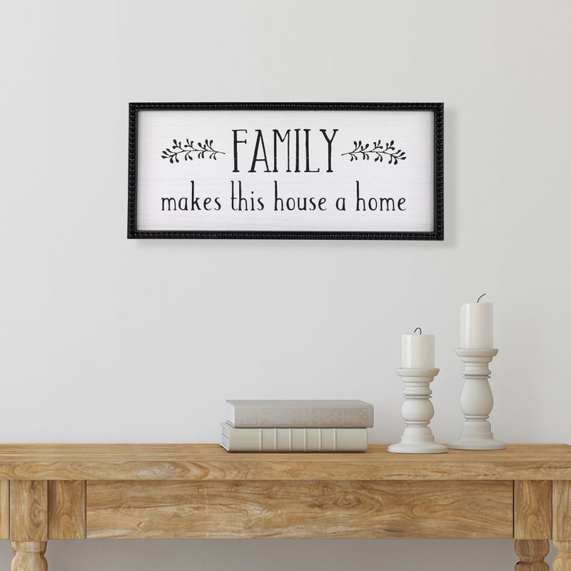 Northlight Family Makes This House a Home Framed Wall Art - 23.75", 2 of 7