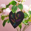 Joyfy 60 Packs Valentine Scratch Art Cards, Magic Color Reveal Heart Paper for Kids Crafts, Classroom Exchange & Party Favors - 2 of 4