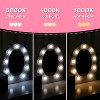Kids Vanity Desk with Mirror Lighting, Drawers, 3 Adjustable Light Modes, Wooden Princess Makeup Table for Girls, Wjite - 4 of 4