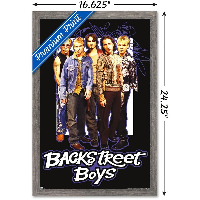 Trends International Backstreet Boys - Signatures Framed Wall Poster Prints, 3 of 7