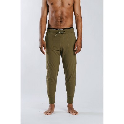 Zero Spandex Men's Drawstring Lounge Pants ( Natural