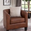 Dsvimoy Support Pillow Textured Fringed Throw Pillow with Geometric Accents for Home Decor, Gold, 22"*22"*6" - 3 of 4