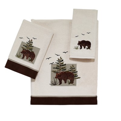 Avanti Bear Patch 3 Pc Towel Set