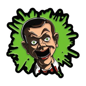 Trick or Treat Studios Adult Goosebumps Slappy the Dummy Enamel Painted Lapel Pin - Beige - 1 of 1