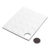 U Brands Heavy-Duty Board Magnets, Circles, White, 0.75" Diameter, 20/Pack - 2 of 4