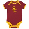 NCAA USC Trojans Infant Boys' Short Sleeve 3pk Bodysuit Set - image 2 of 4