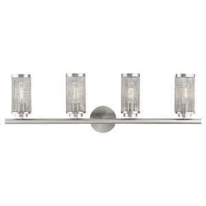 Livex Lighting Industro 4 - Light Vanity in  Brushed Nickel - 1 of 1