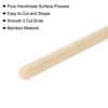 Unique Bargains Arts Garden Christmas Decoration Round Natural Wood Sticks 100 Pcs - 4 of 4