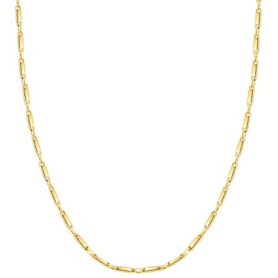 Pompeii3 14k Yellow Gold Women's 24" Chain Necklace 10 Grams 2.5mm Thick