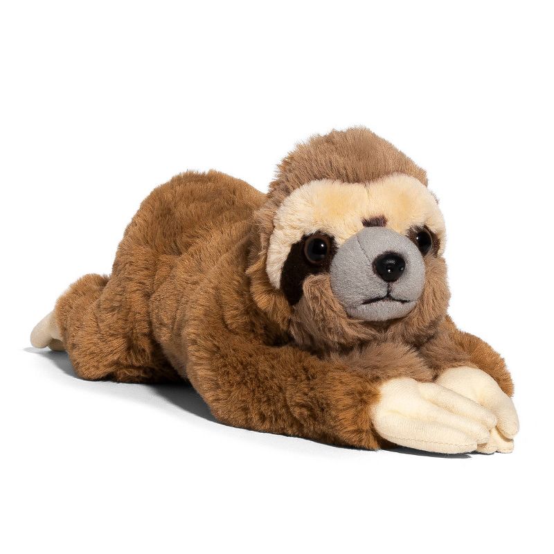 FAO Schwarz 15&#34; Sloth Cuddly Stuffed Animal Plush, Ultra-Soft Fur, 1 of 13