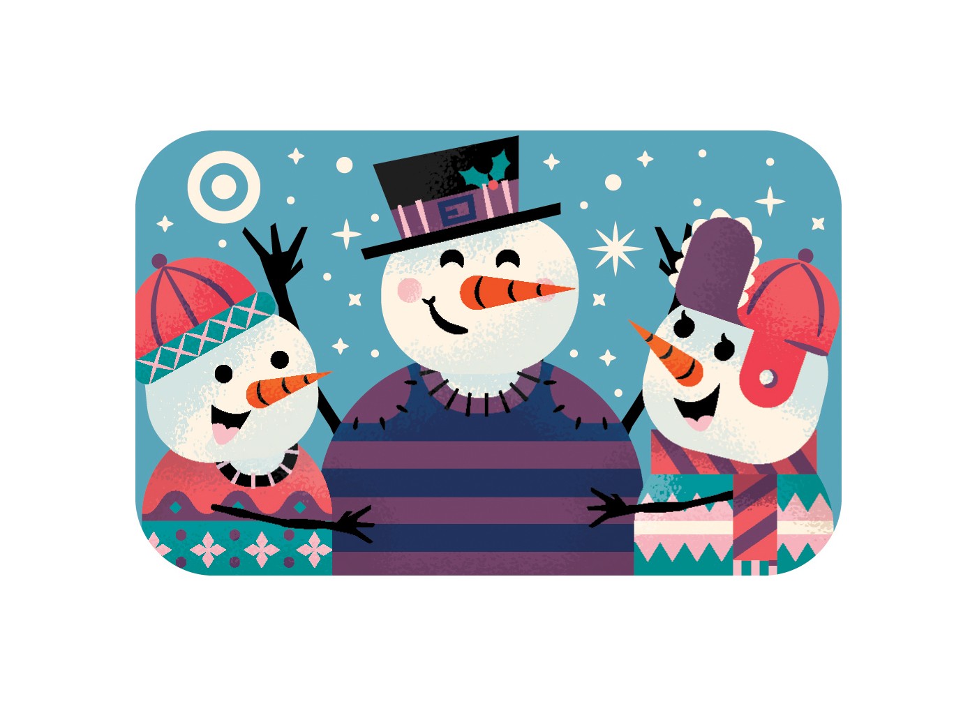 Snowman Sweaters Gift Card - image 1 of 1