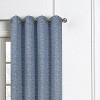 RT Designers Collection Roman Jacquard Premium & Stylish Grommet Panel 54" x 90" Dark Blue - 2 of 3