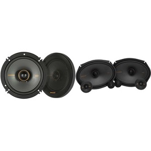 Kicker 51KSS369 KS-Series 6x9" and 2.75" and 1" Tweeter, 3-way Component System w/ 51KSC6504 6.5" Coaxial Bundle - 1 of 4