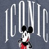 Women's - Disney - Iconic Mickey Short Sleeve Graphic T-Shirt - 2 of 4