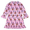 Gabby's Dollhouse Toddler Girls' Meow-Mazing! Sleep Pajama Dress Nightgown Pink - 4 of 4