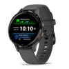 Garmin Venu 3S Fitness GPS Smartwatch Steel Bezel w/ Pebble Gray Case + Accessories Kit - 2 of 4