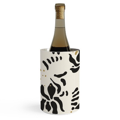 evamatise Abstract Spider Orchids Wine Chiller - Deny Designs