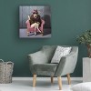 Canvas Wall Art - Lucia Heffernan 'Udder In Law' Wall Art for Living Room, Bedroom, or Office Décor by Trademark Fine Art - 24 x 24 Inches - 4 of 4
