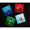 Silver Buffalo Avatar: The Last Airbender Characters Glass Coasters | Set of 4 - 3 of 4