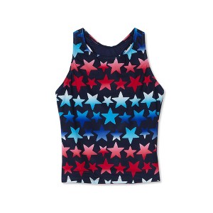 Lands' End Kids Tankini Swimsuit Top - 1 of 2