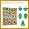 Unique Bargains Glass Decorative Hanging Tree Ornament Balls 1"-1.5" 50 Pcs - 3 of 4