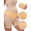 INSPIRE CHIC Women's Maternity Belly Bands-Soft and Breathable Pregnancy Belly Support Band, Adjustable Belt for Back - 3 of 4