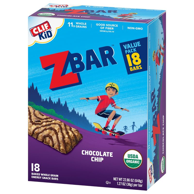 CLIF Kid ZBAR Chocolate Chip Snack Bars
, 4 of 14