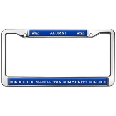 Borough of Manhattan Community College Alumni Full Size Standard License Plate Metal Frame
