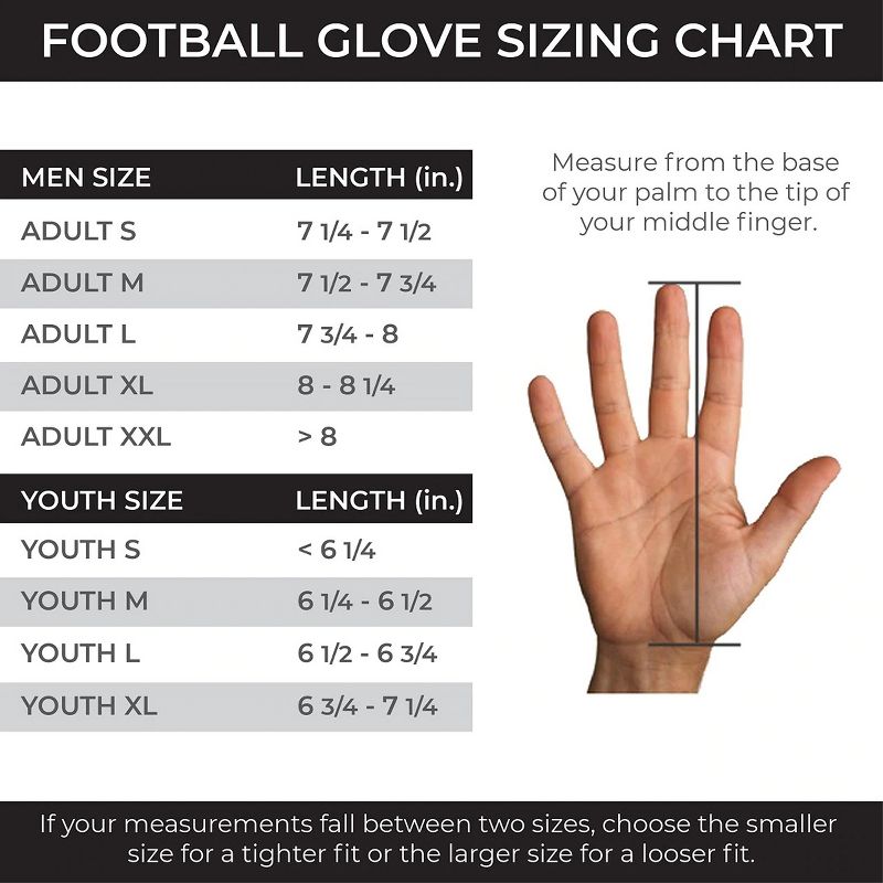 Battle Sports Receivers Ultra-Stick Football Gloves, 2 of 3