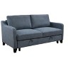 VYNXARIA 69inch 3 in 1 Convertible Queen Sleeper Sofa Bed, Modern Fabric Loveseat Futon Sofa Couch with Pullout Bed - 3 of 4