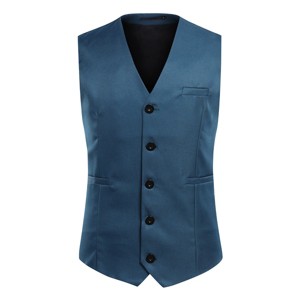 Cloudstyle Mens V-Neck Dress Suit Business Casual Suit Vest Waistcoat 5 Button Slim Fit - 1 of 4