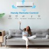 Costway 27K BTU 2 Zone 18K+18K BTU 22 SEER2 Mini Split Air Conditioner Work with Alexa - 4 of 4