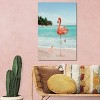 Wannabe Flamingo by Jonas Loose Unframed Wall Canvas - iCanvas - 2 of 4