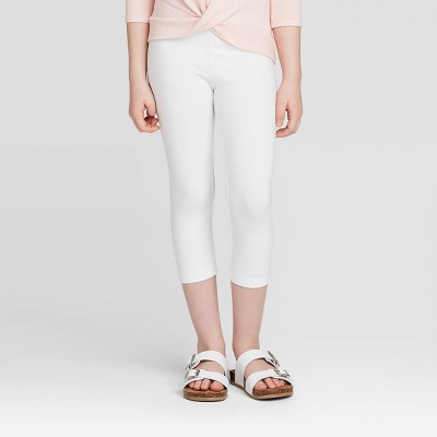 target white leggings